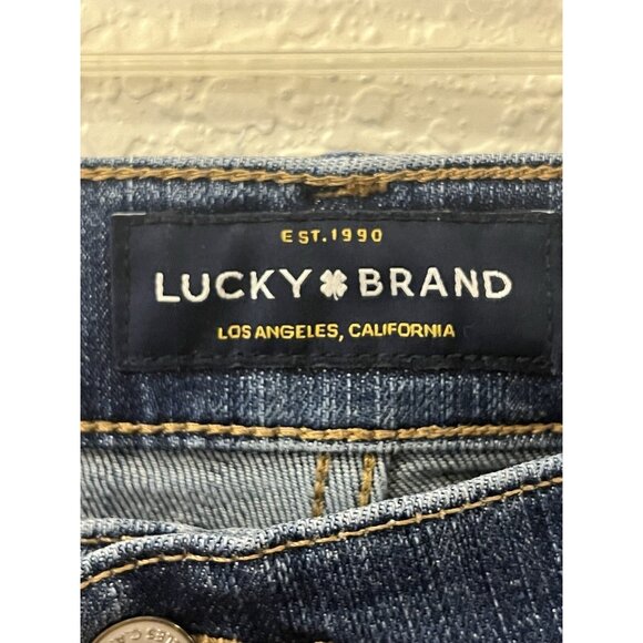 Men’s Lucky Brand Jeans Sz 36 X 32 (410 Athletic Slim) Lt. Wash Mid-rise - Picture 5 of 11